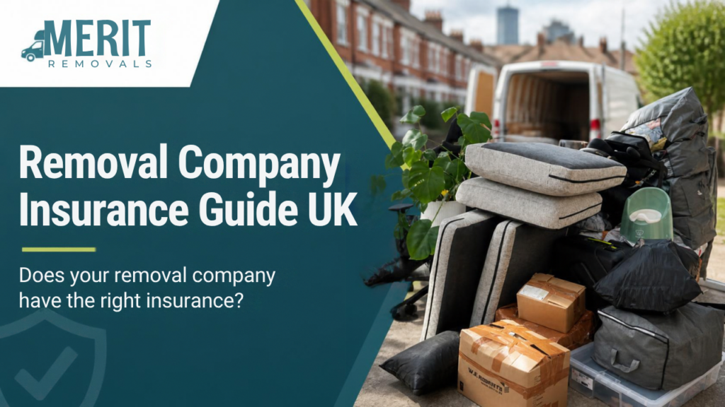 Removal company insurance guide UK featured image showing a removal crew loading a van